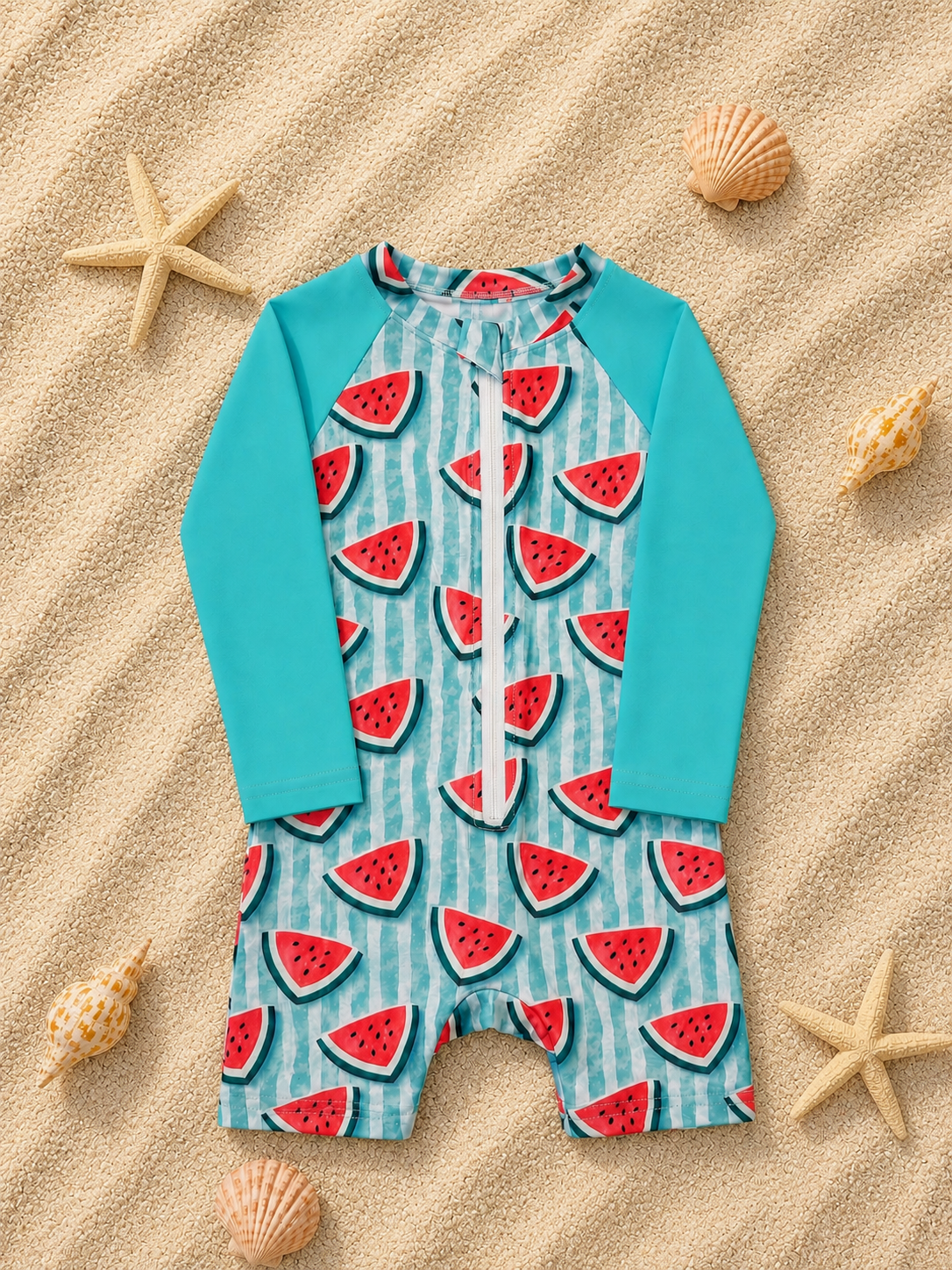 Boys Rash Guard Swimsuit | Melon Kiss ☀️