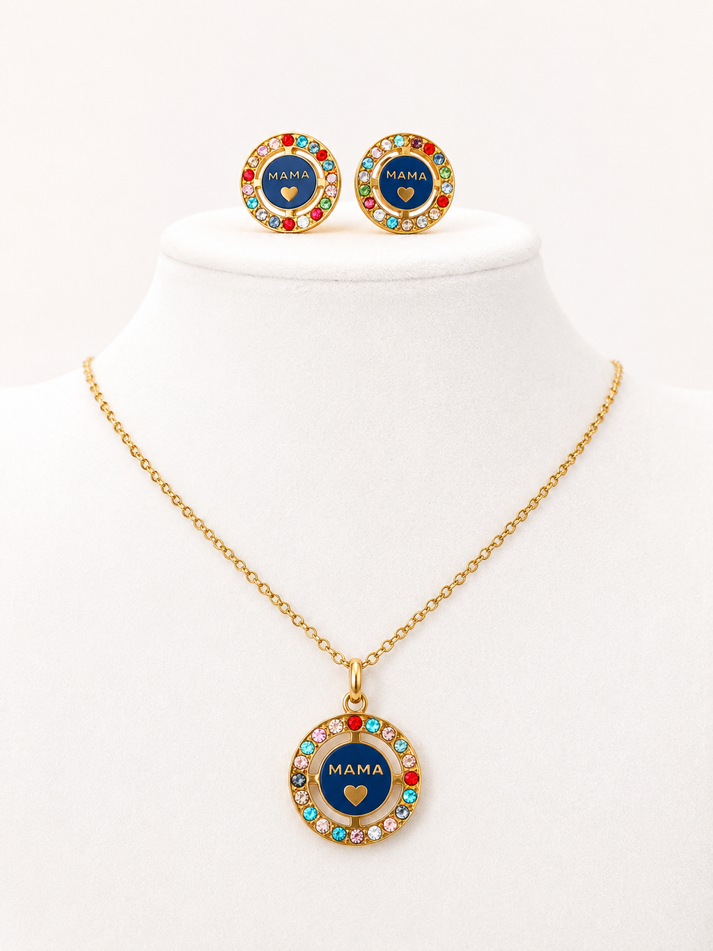 Timeless Mama Set | Necklace & Earrings