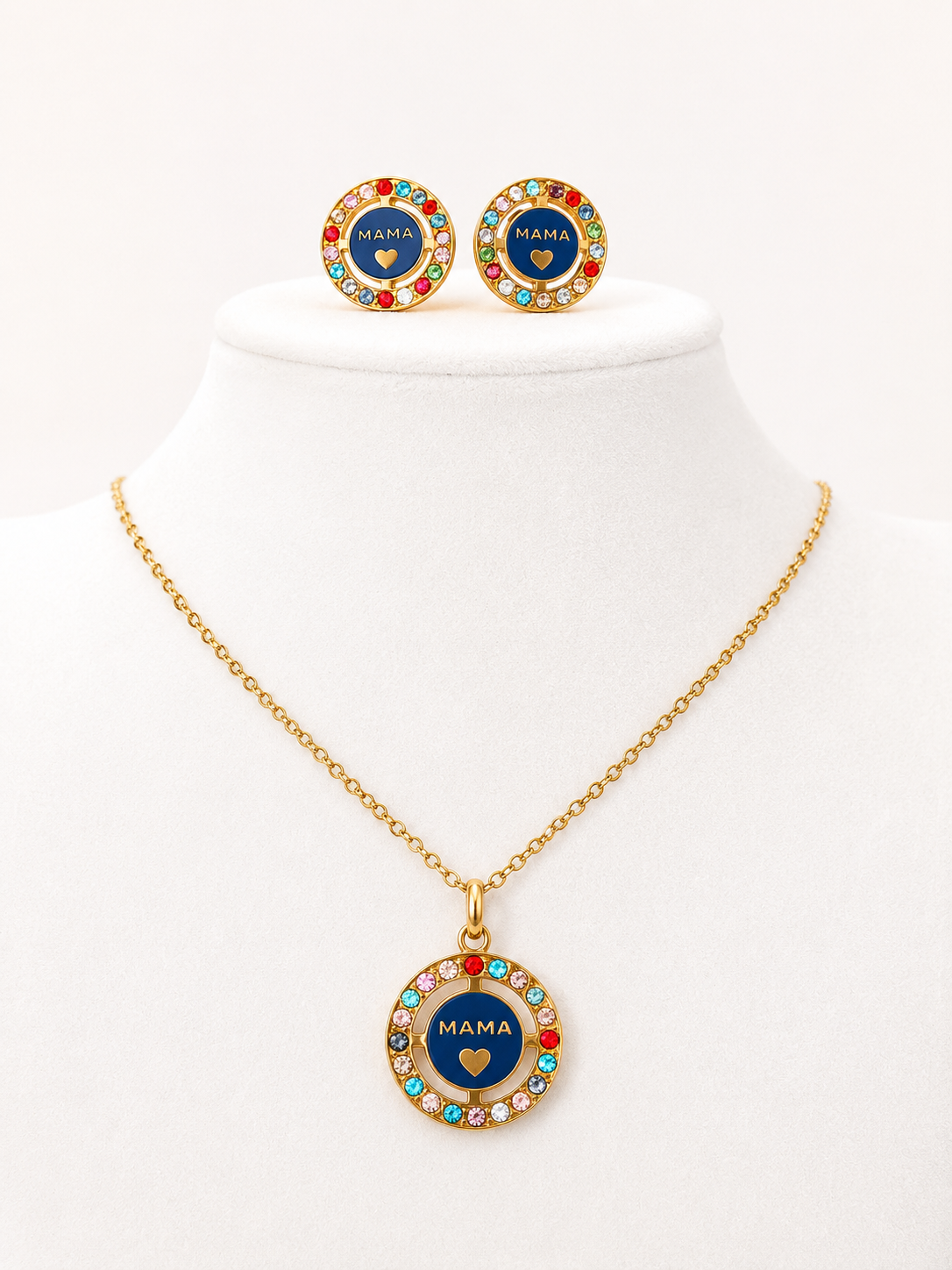Timeless Mama Set | Necklace & Earrings