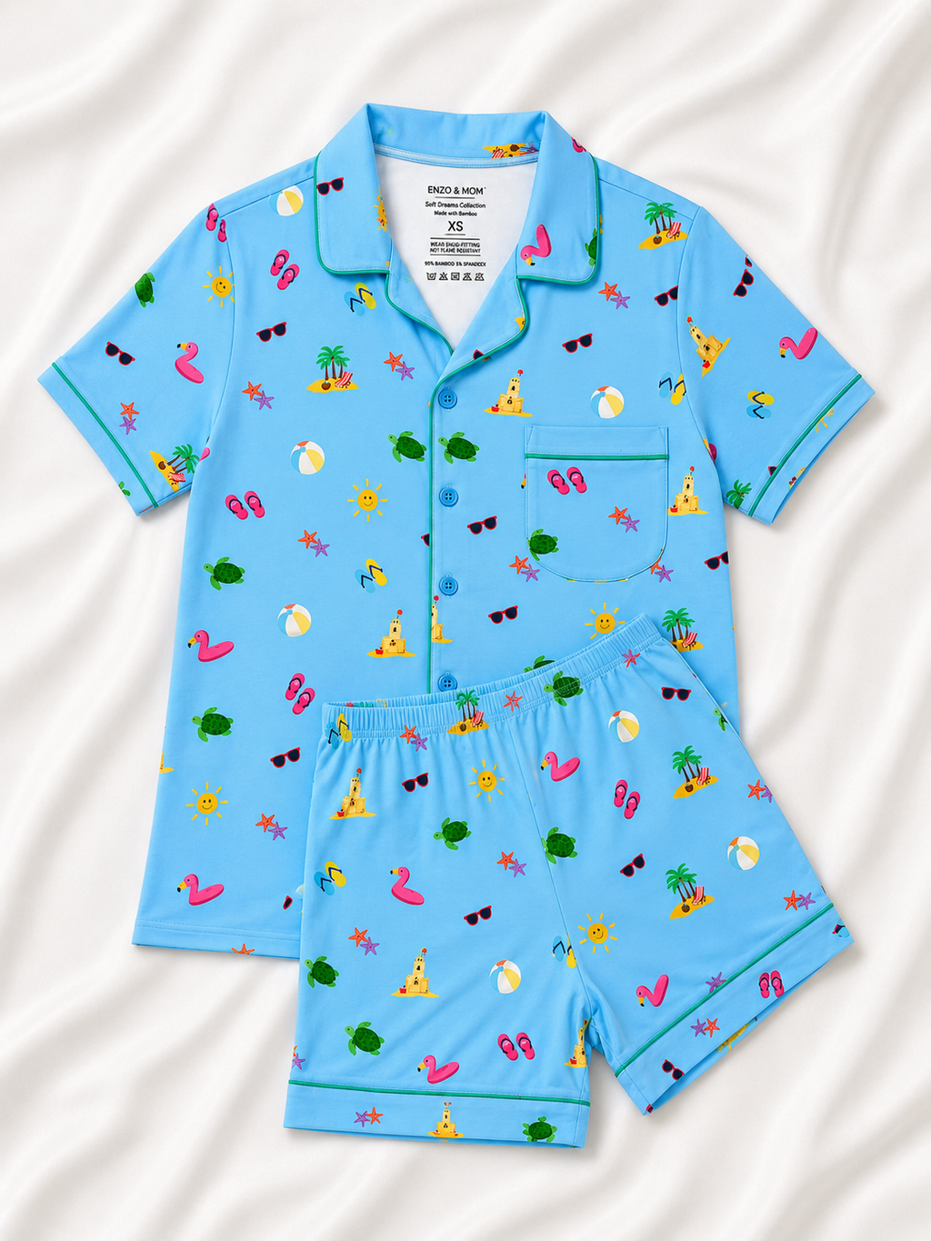 Beach Day Dreams Women's Bamboo Pajama Set☀️