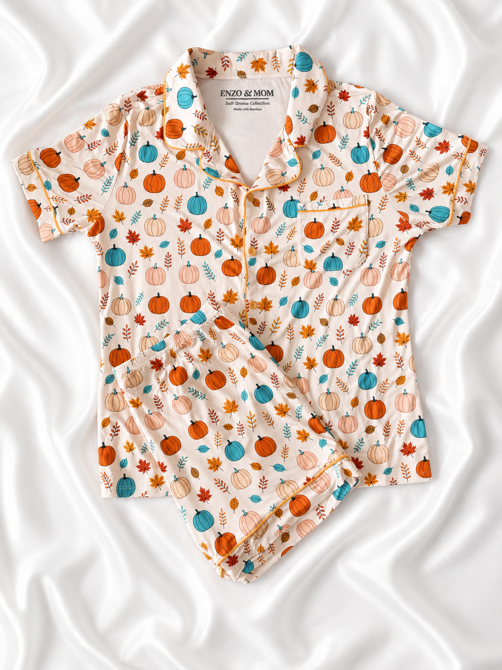 Pumpkin Dreams Bamboo Pajama Set – Mom