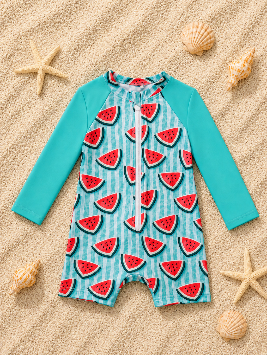 Boys Rash Guard Swimsuit | Melon Kiss ☀️