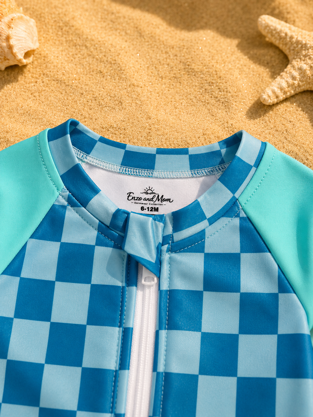 Bali Blue Boys Swim Rash Guard☀️