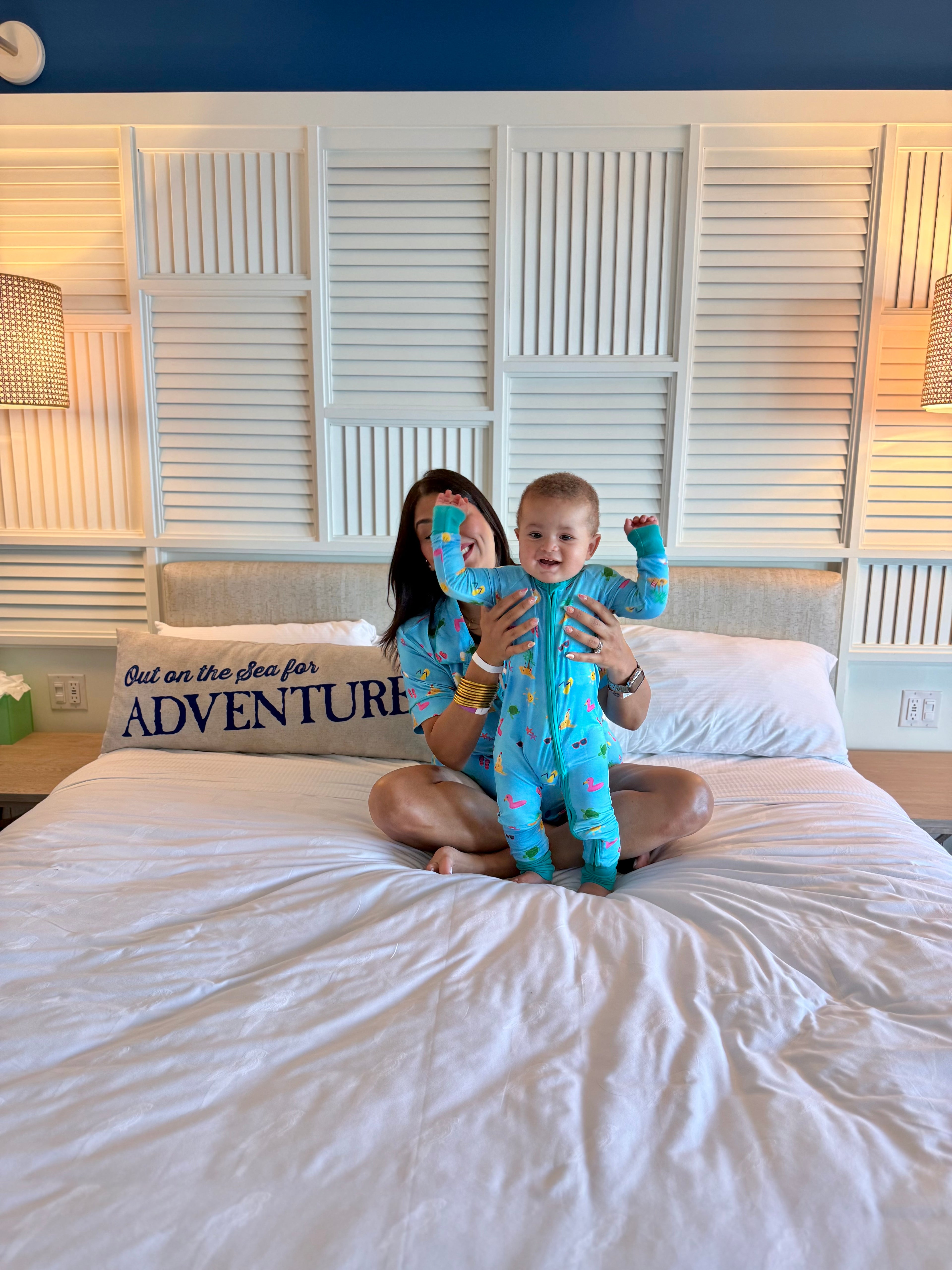 Beach Day Dreams Bamboo Zipper Pajama🌞