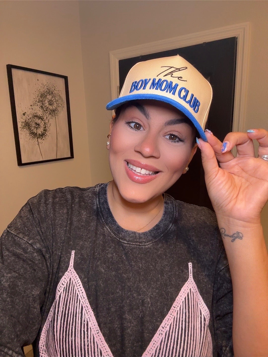 The Boy Mom Club Hat – Royal Blue