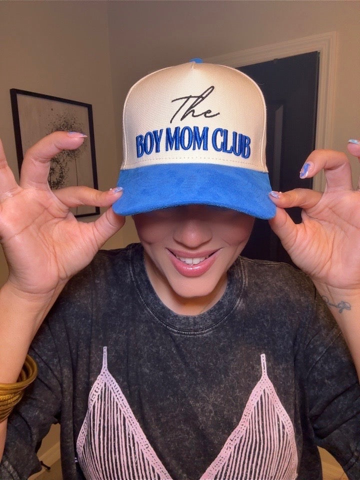 The Boy Mom Club Hat – Royal Blue
