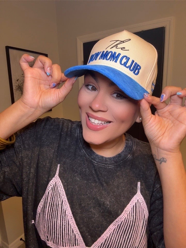 The Boy Mom Club Hat – Royal Blue