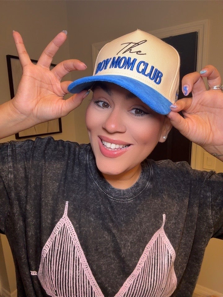 The Boy Mom Club Hat – Royal Blue