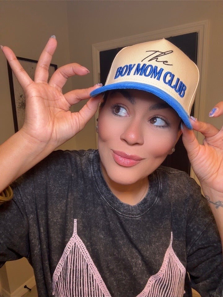 The Boy Mom Club Hat – Royal Blue