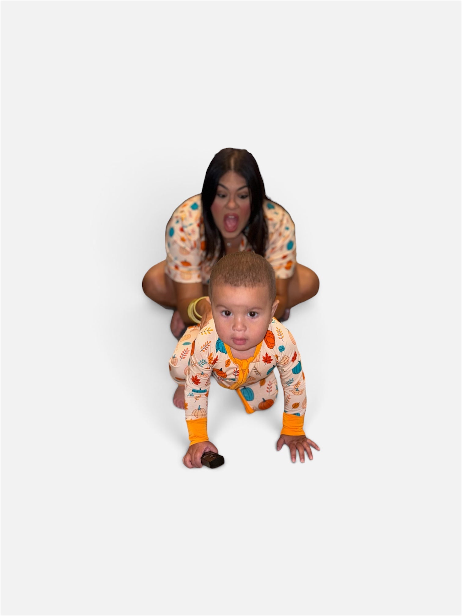 Pumpkin Dreams Bamboo Zippy – Baby