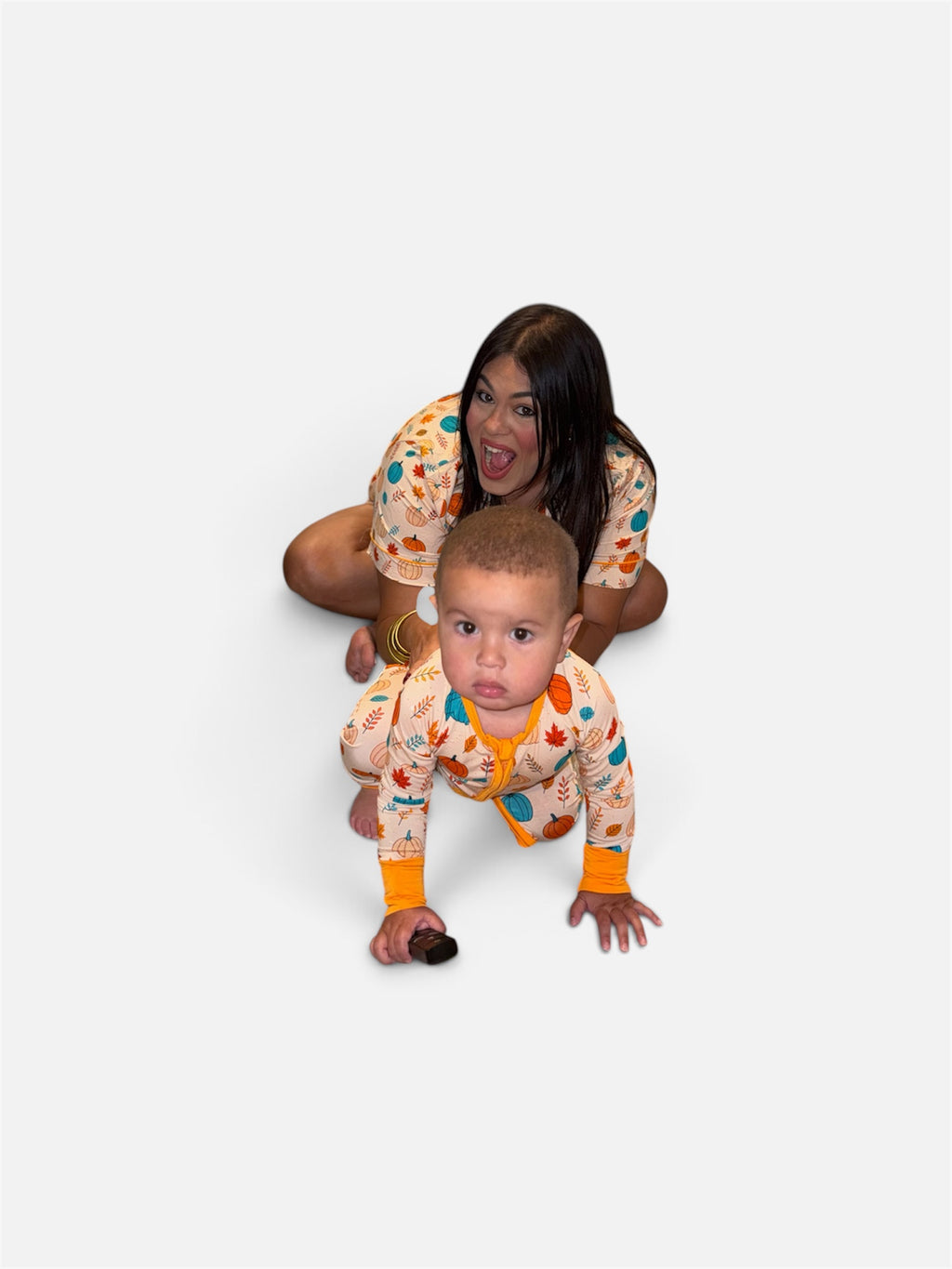 Pumpkin Dreams Bamboo Zippy – Baby