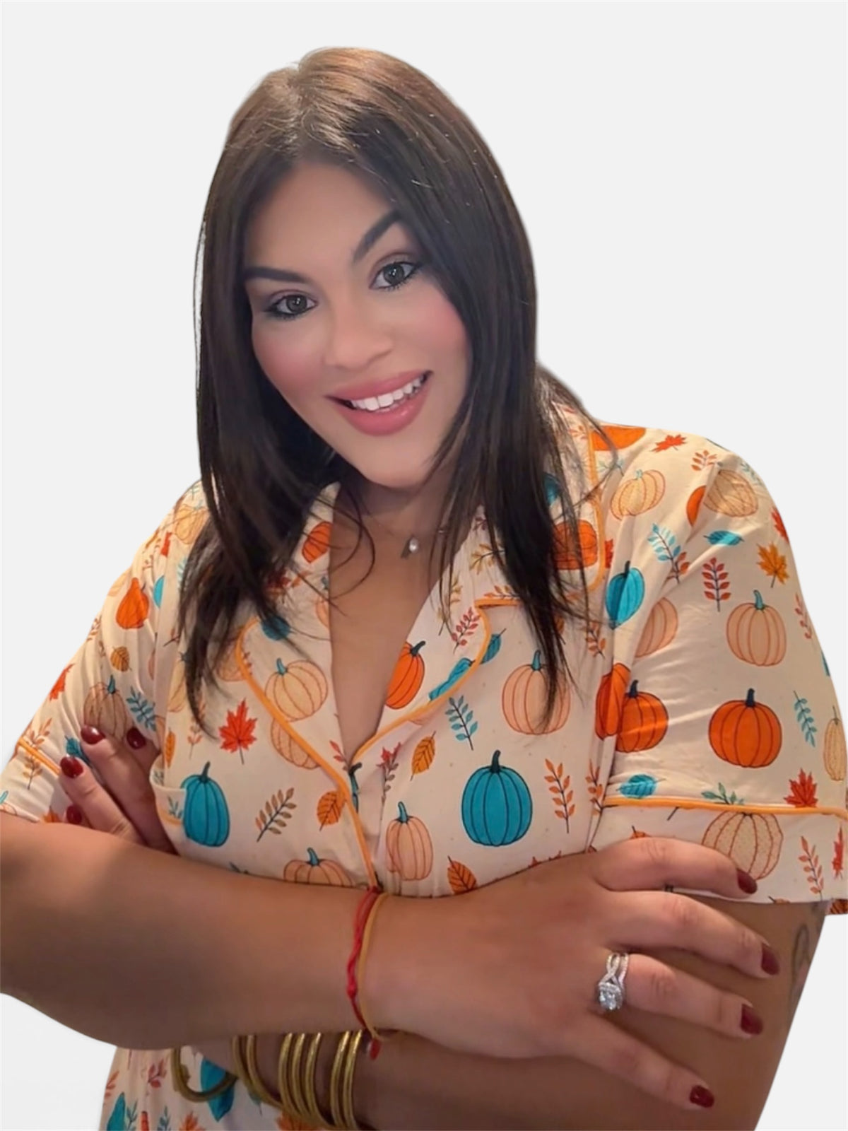 Pumpkin Dreams Bamboo Pajama Set – Mom